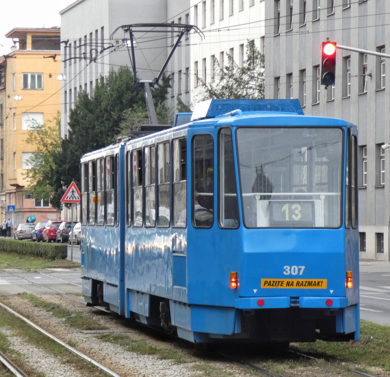 Загреб, Tatra KT4YU № 307