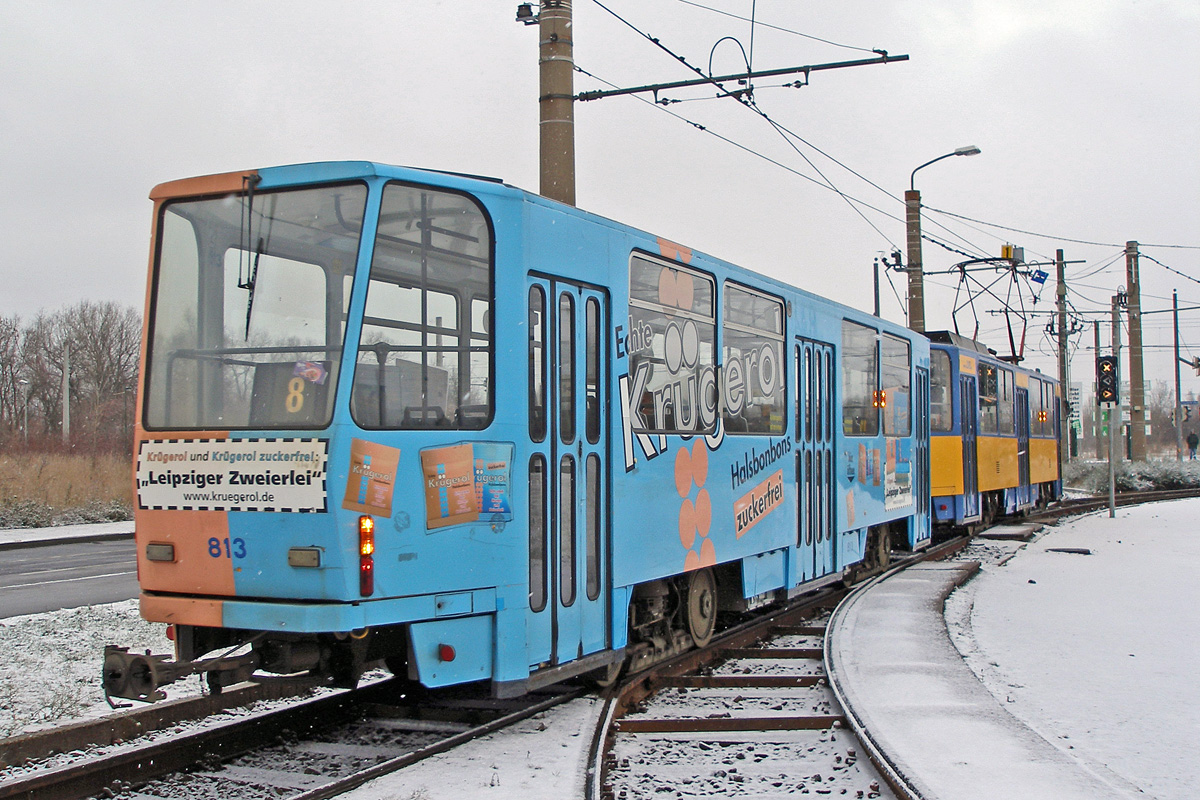 Лейпциг, Tatra B6A2 № 813