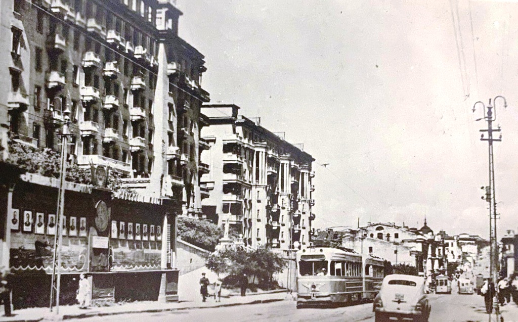 Владивосток — Исторические фотографии — трамвай (1946-1970)