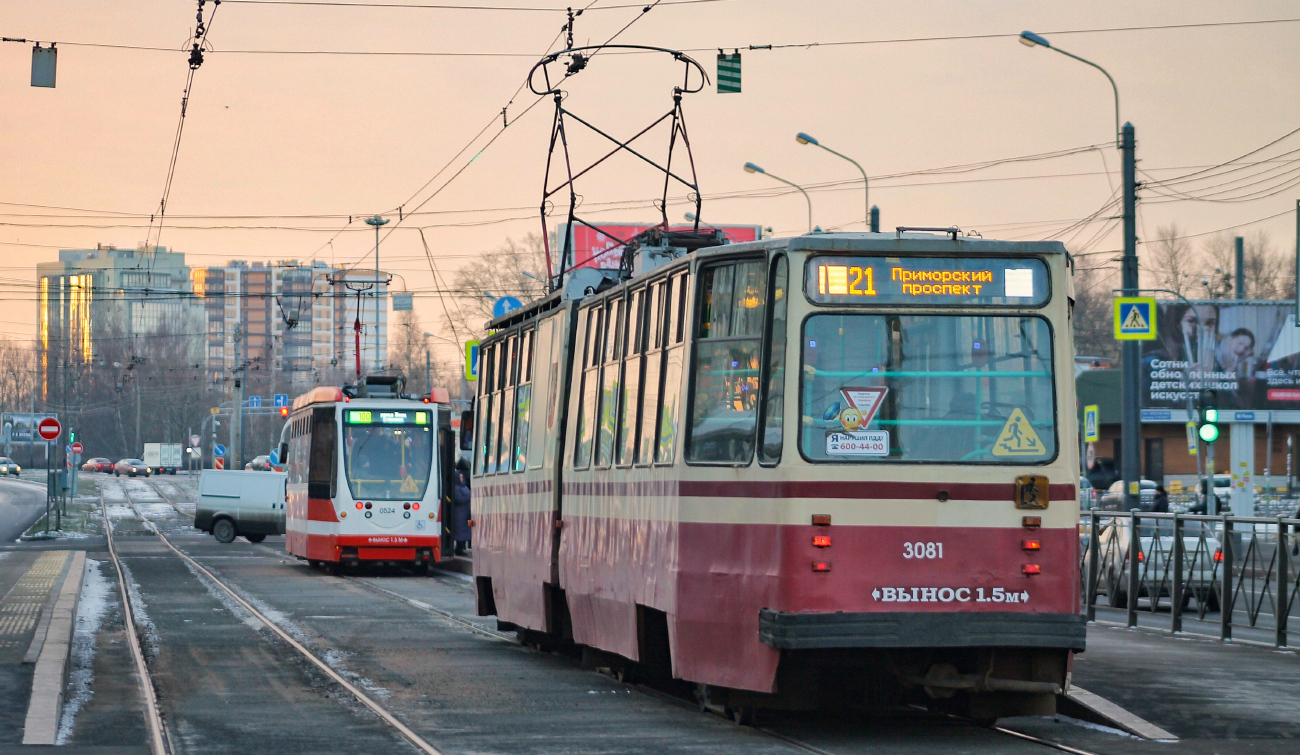 Санкт-Петербург, ЛВС-86К № 3081 Санкт-Петербург, ЛВС-86К № 3081