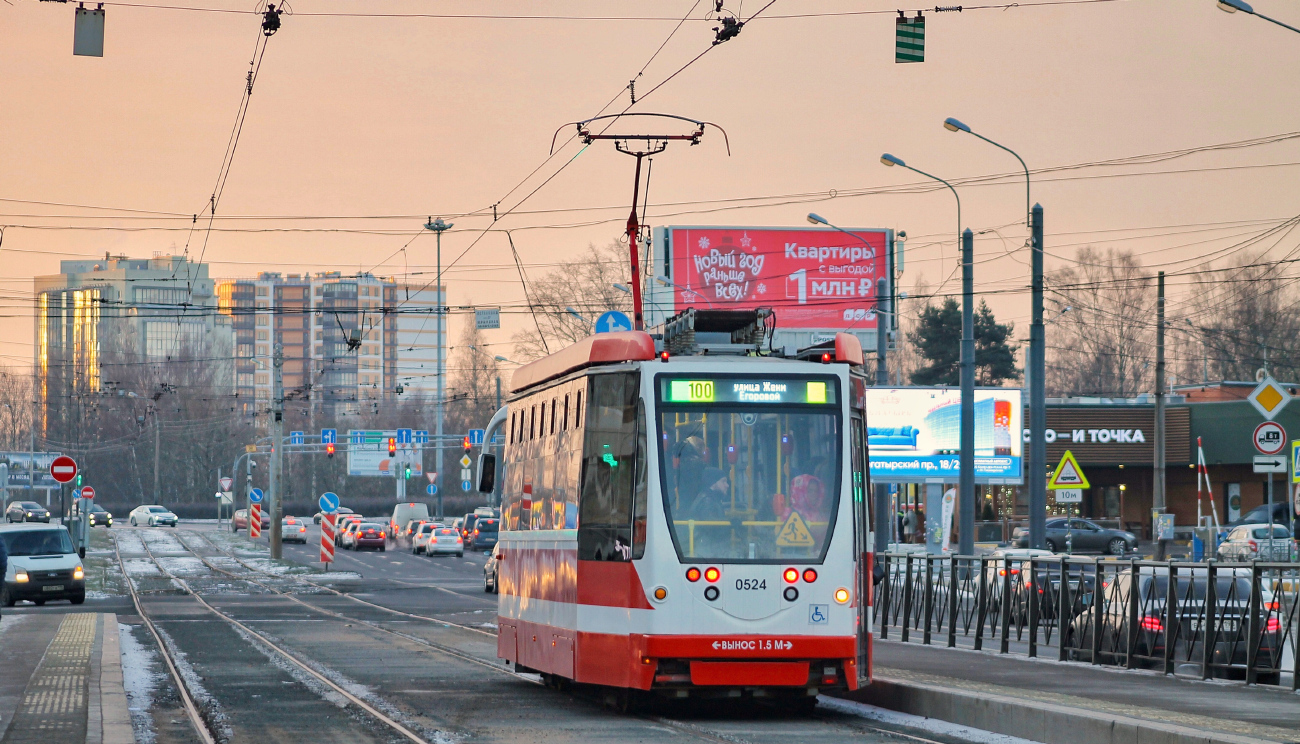 Санкт-Петербург, 71-134А (ЛМ-99АВН) № 0524