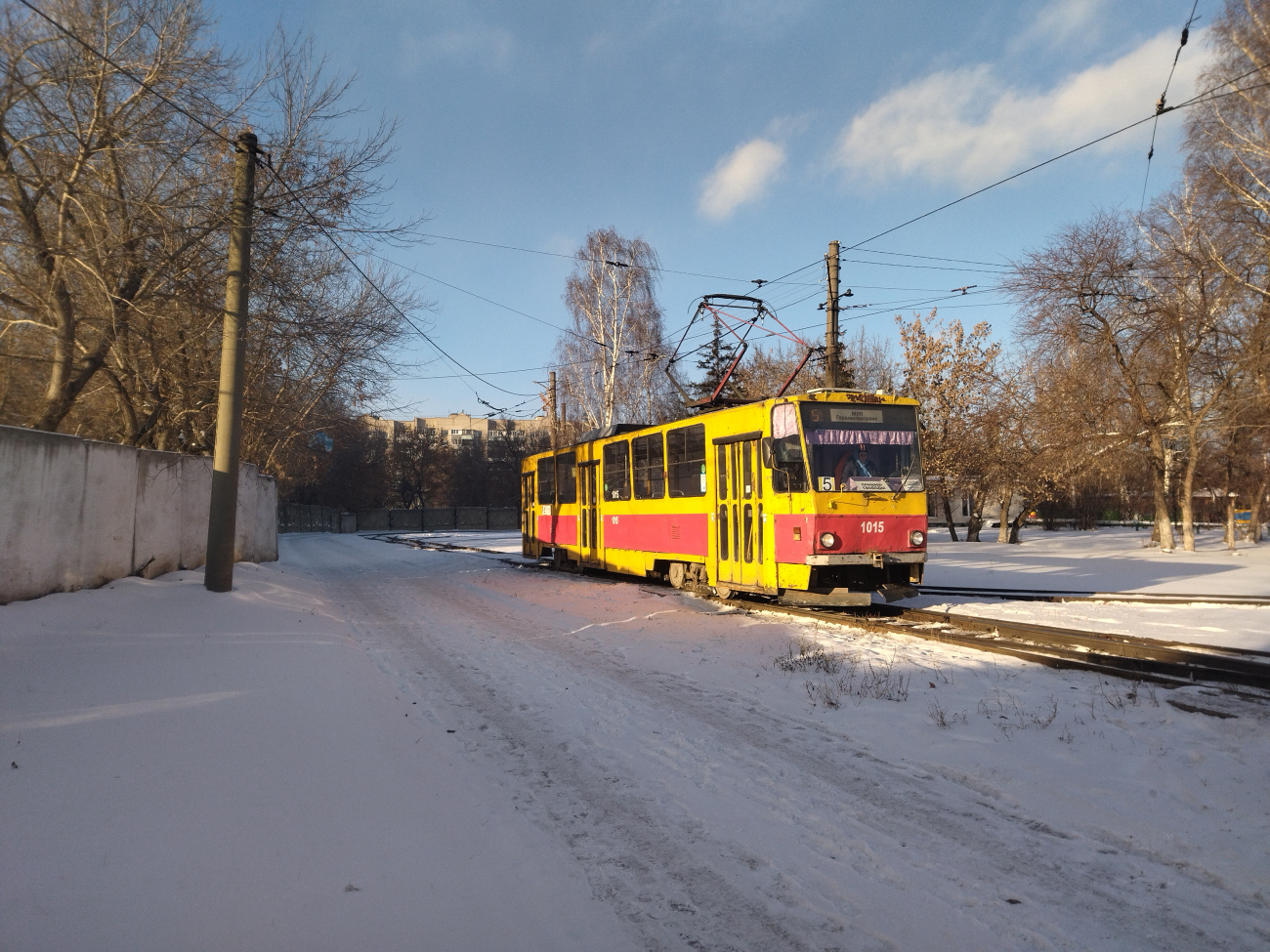 Барнаул, Tatra T6B5SU № 1015