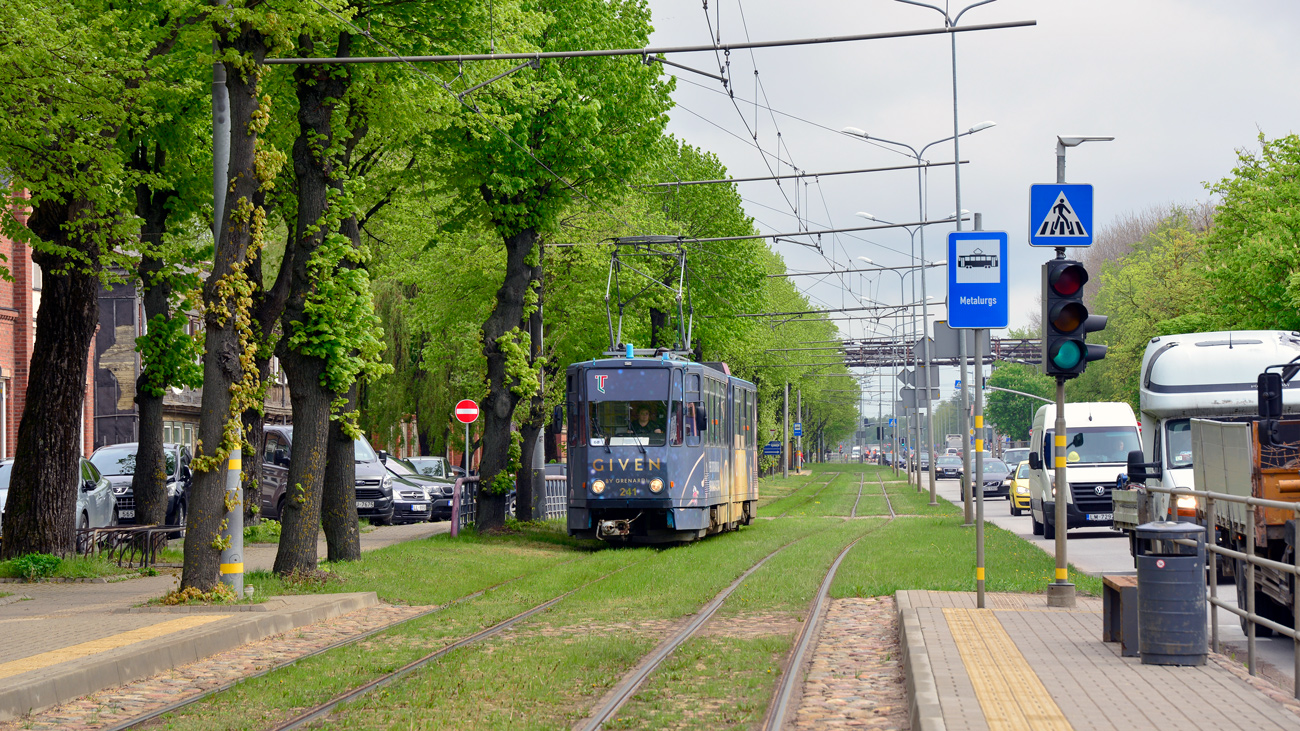 Лиепая, Tatra KT4D № 241