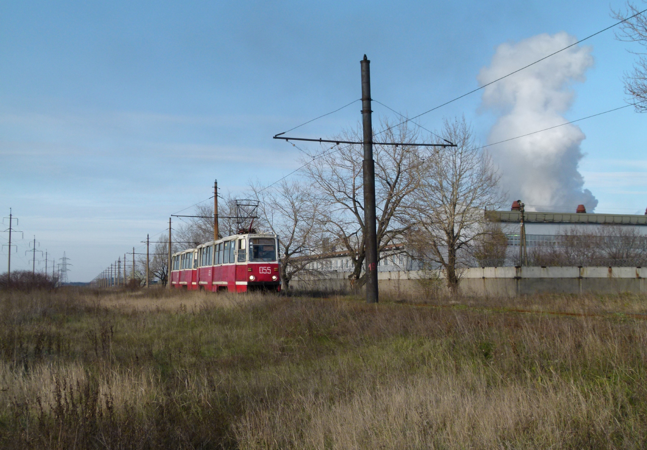Avdiivka — 13.11.2012 — Fantrip with EMU 055+060; Avdiivka — Lines and Infrastructure
