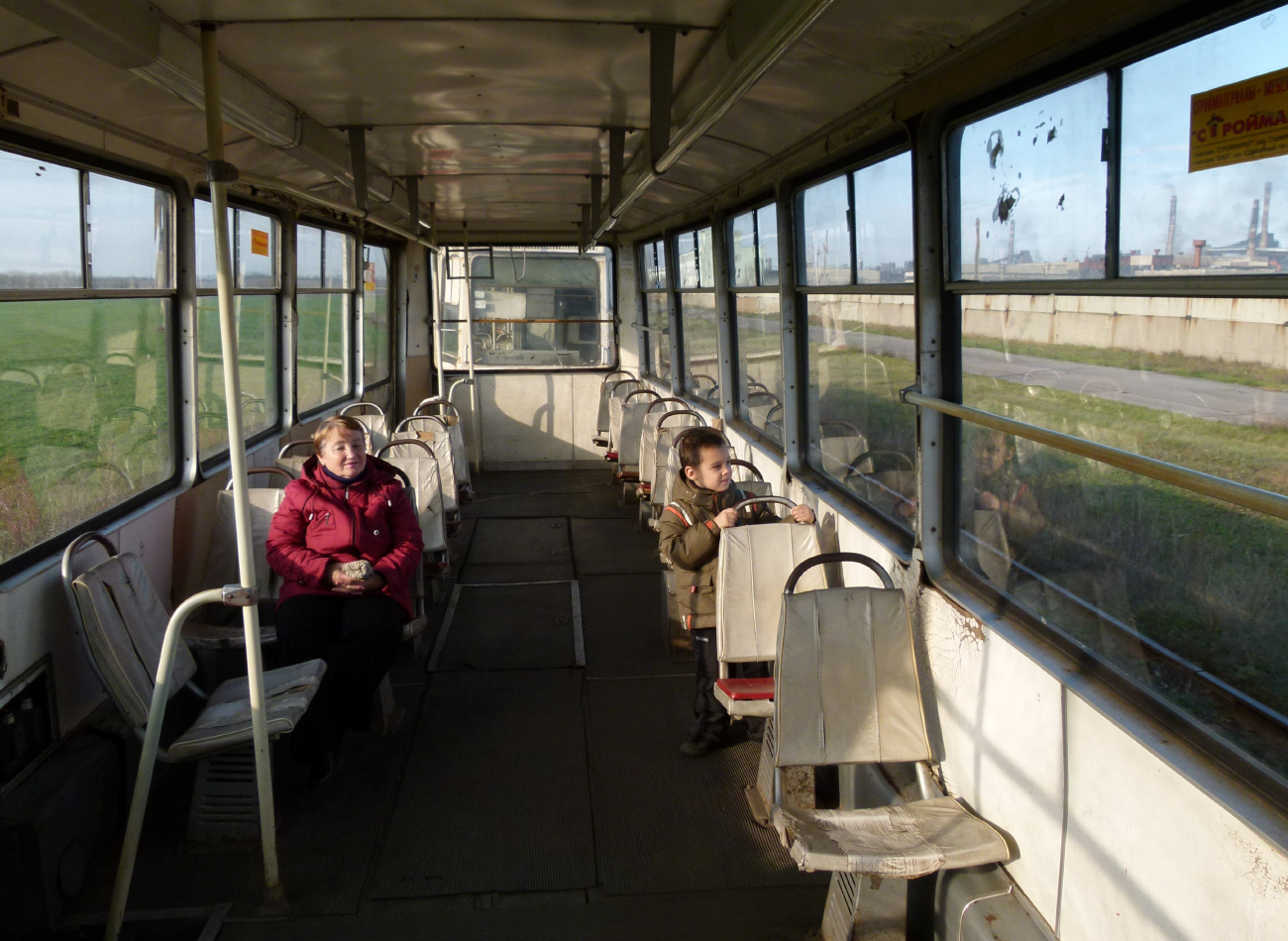 Авдеевка, 71-605 (КТМ-5М3) № 055; Авдеевка — 13.11.2012 — Покатушки на СМЕ 055+060 Авдеевка, 71-605 (КТМ-5М3) № 055; Авдеевка — 13.11.2012 — Покатушки на СМЕ 055+060