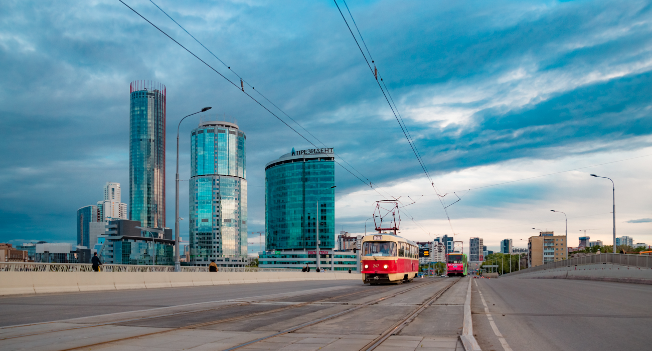 Yekaterinburg, Tatra T3SU # 247