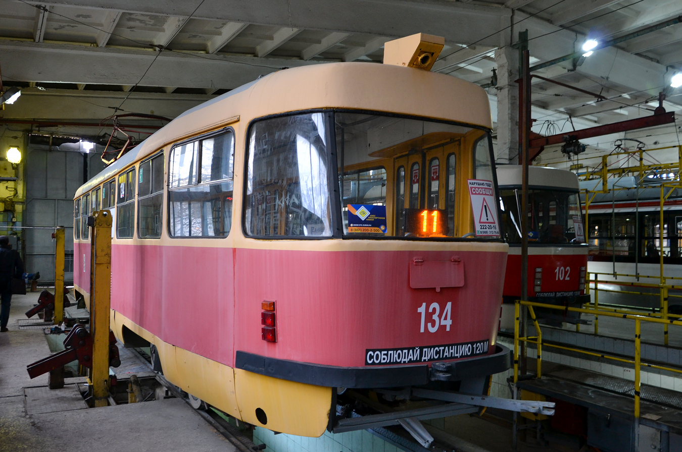 Краснодар, Tatra T3SU № 134