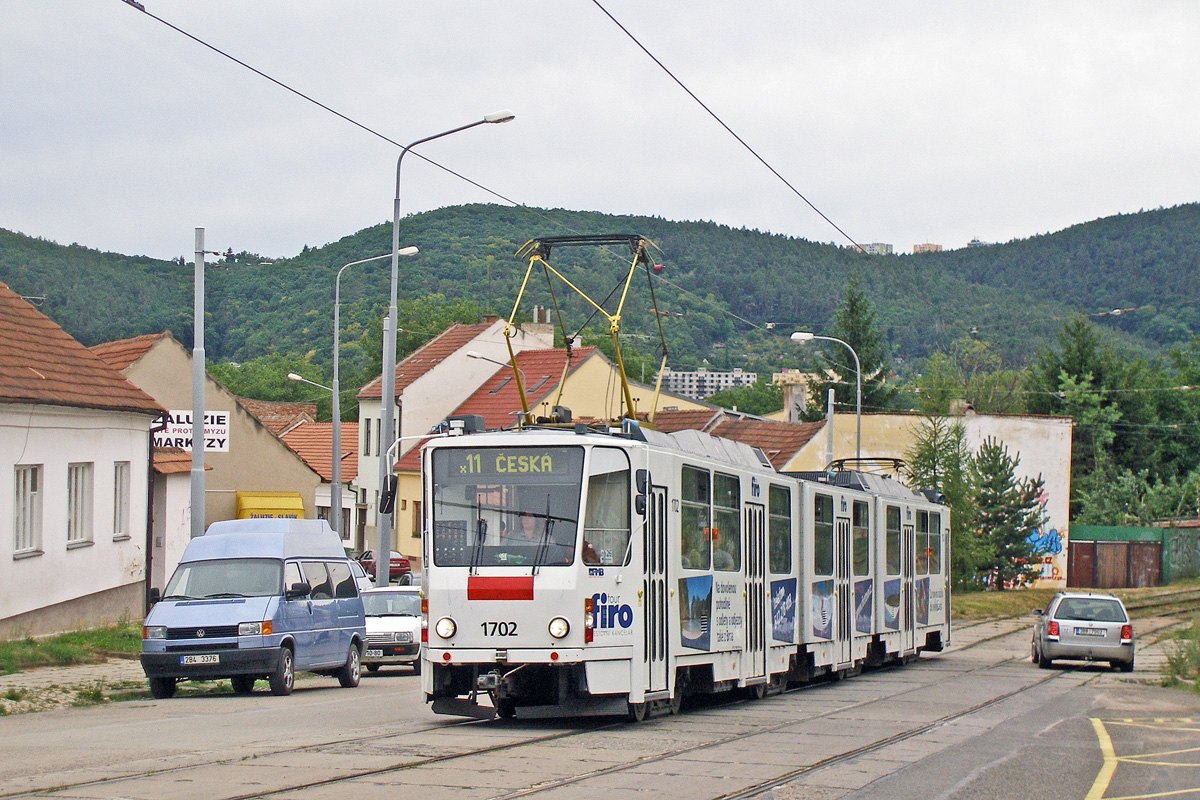 Брно, Tatra KT8D5 № 1702