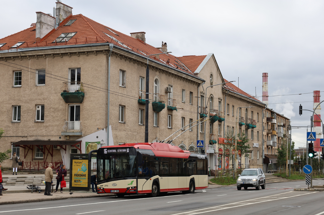 Вильнюс, Solaris Trollino IV 12 Škoda № 2753