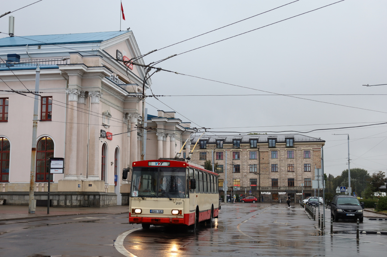 Вильнюс, Škoda 14Tr08/6 № 2127