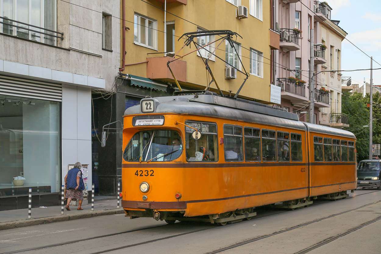 Sofia, Duewag GT6 № 4232