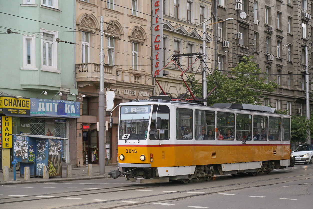 София, Tatra T6A2B № 3015