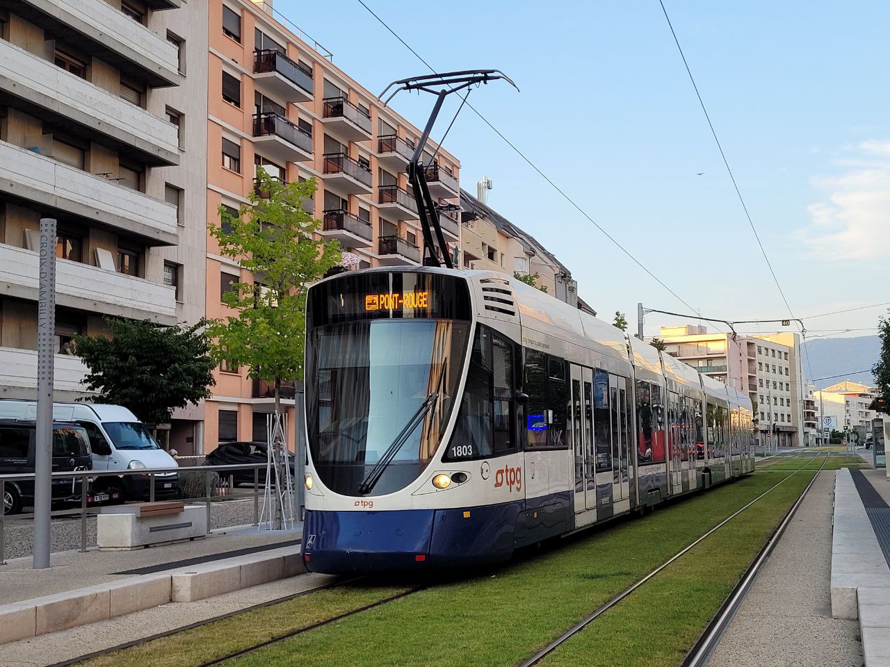 Женева, Stadler Tango ZR № 1803