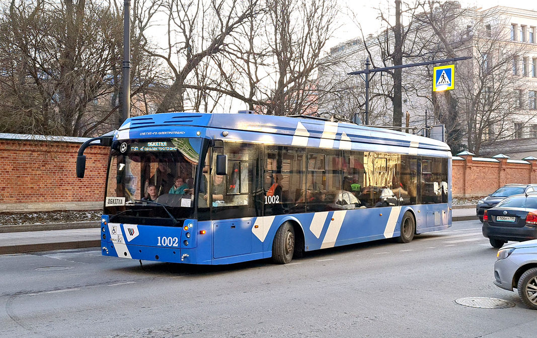 Санкт-Петербург, Тролза-5265.08 «Мегаполис» № 1002