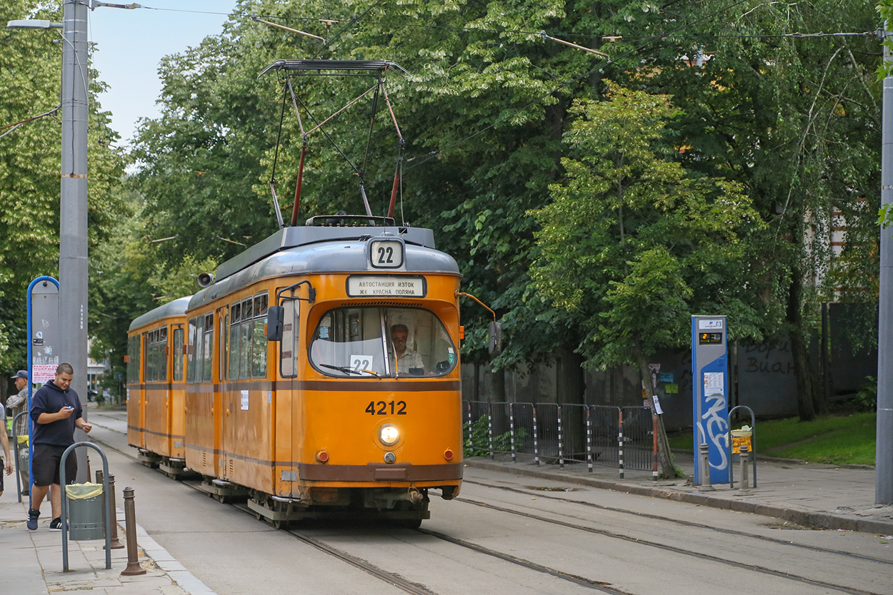 Сафія, Duewag T4 № 4212