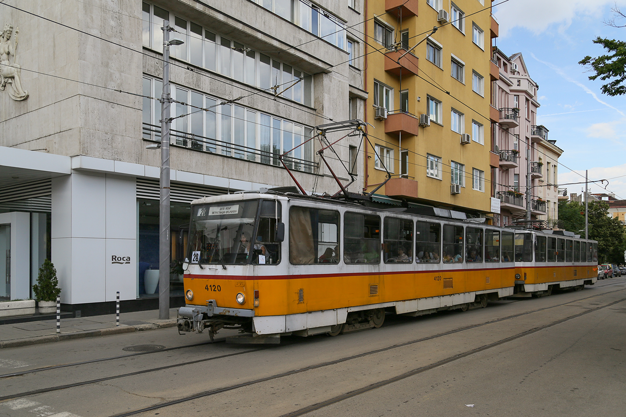 Sofia, Tatra T6B5B # 4120