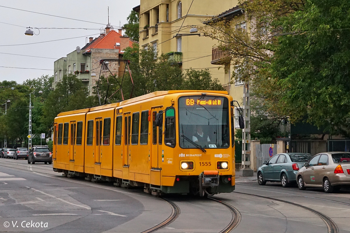 Будапешт, Duewag TW6000 № 1555