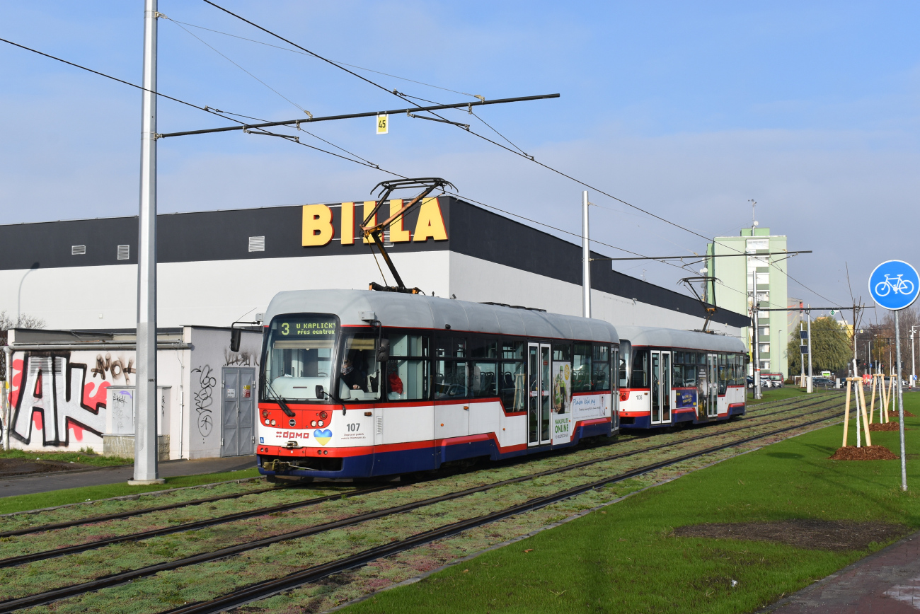 Olomouc, Vario LF+/O č. 107