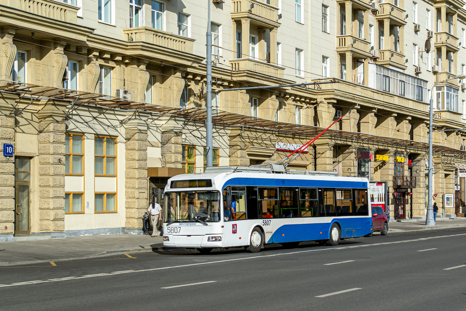Москва, СВАРЗ-6235.01 (БКМ 32100М) № 5807