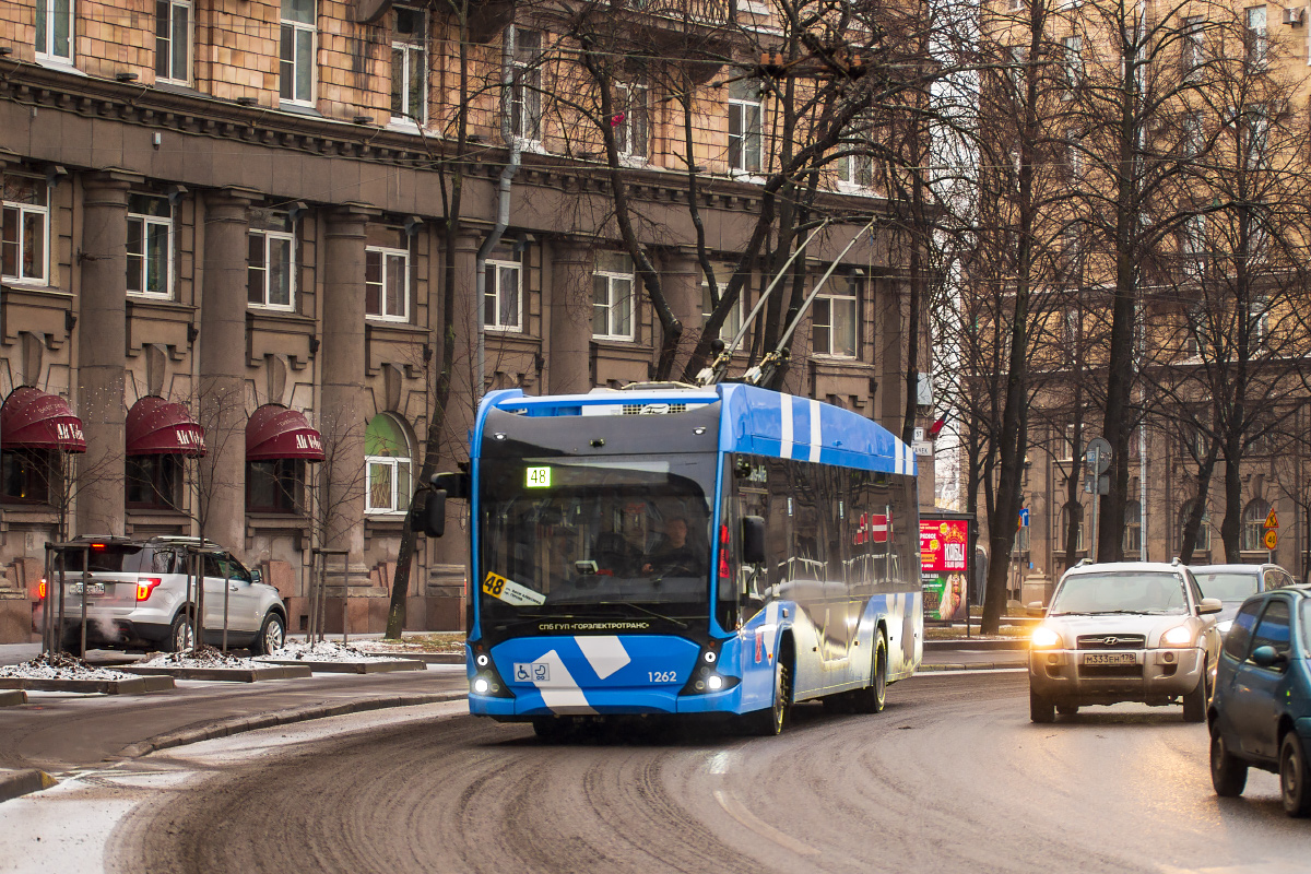 Санкт-Петербург, ВМЗ-5298.01 «Авангард» № 1262