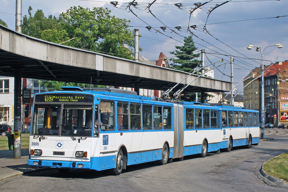 Острава, Škoda 15TrM № 3505