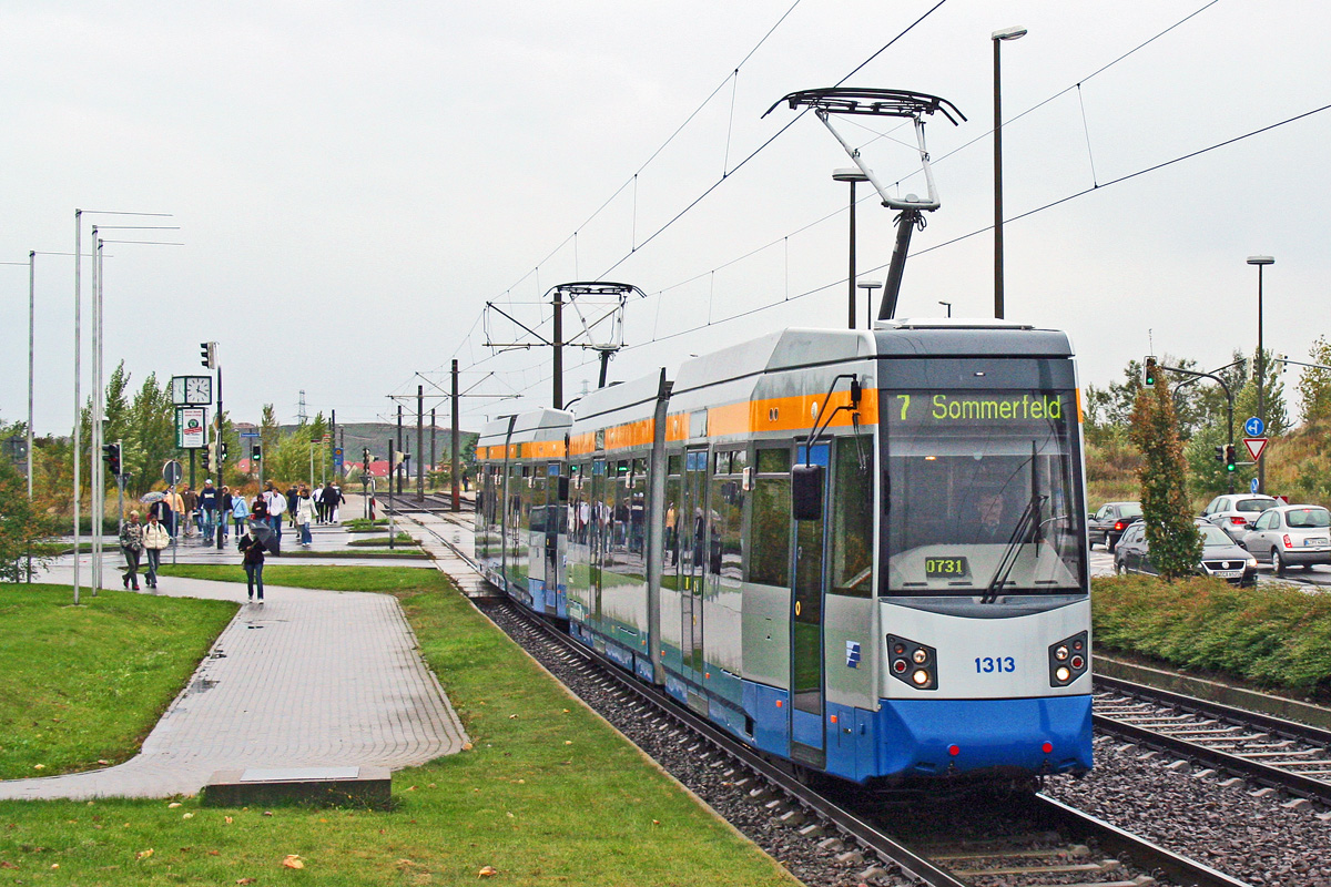 Лейпциг, Leoliner Fahrzeug-Bau Leipzig NGTW6L № 1313