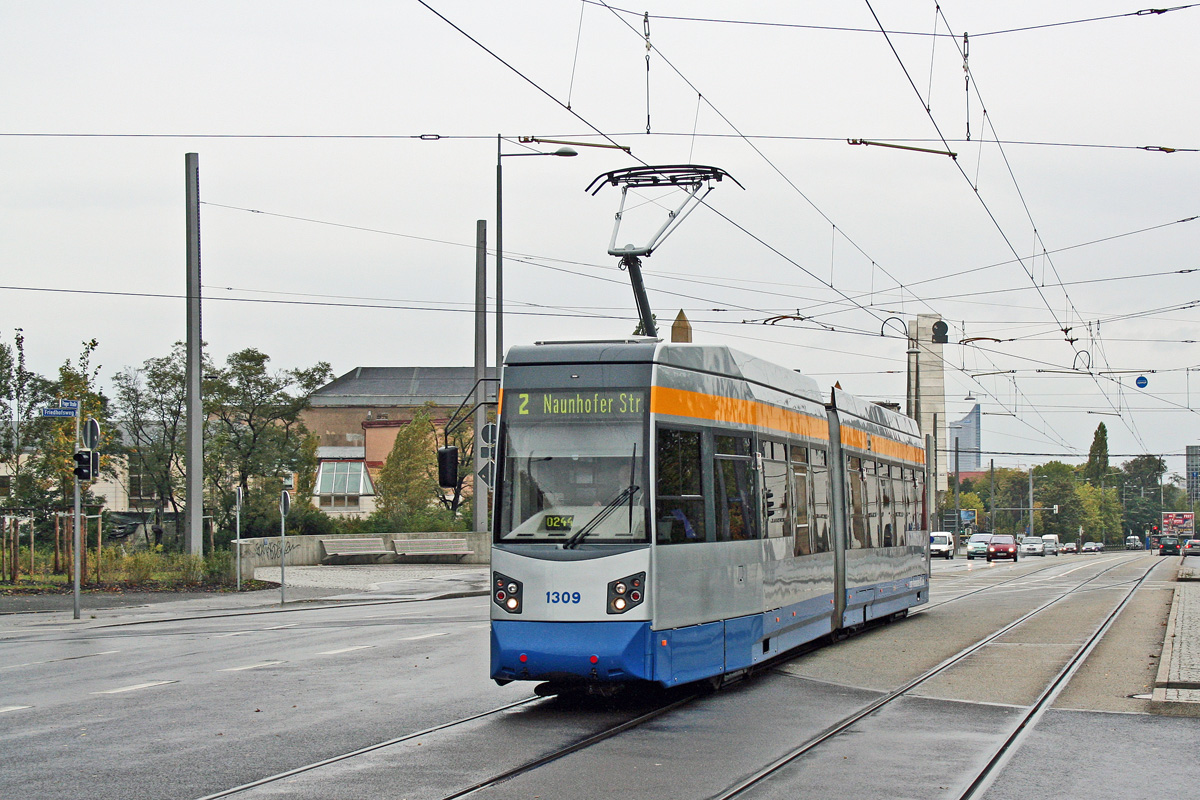 Лейпциг, Leoliner Fahrzeug-Bau Leipzig NGTW6L № 1309