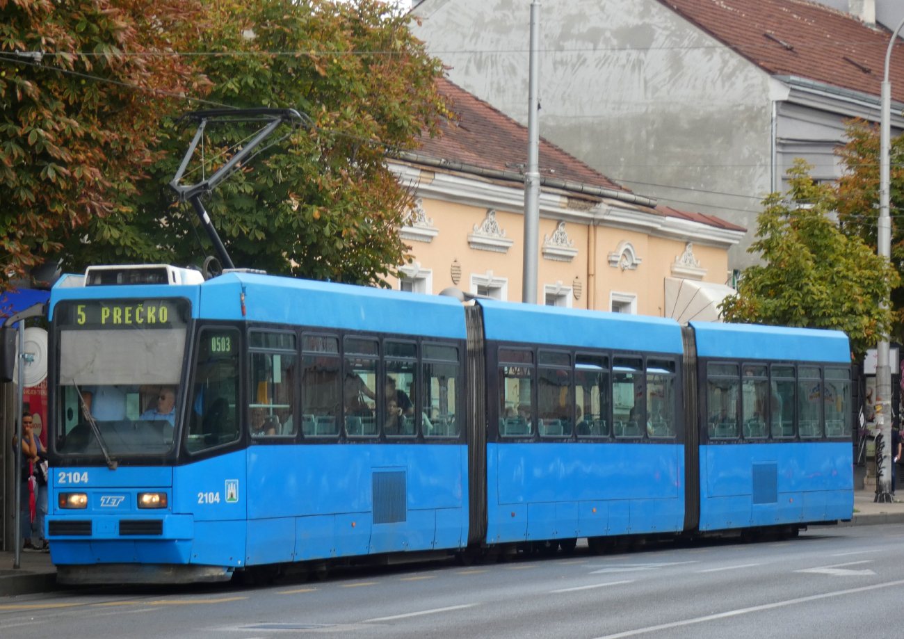 Загреб, Končar TMK 2100 № 2104