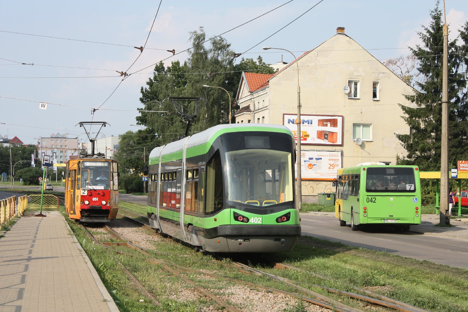 Эльблонг, PESA Tramicus 121N № 402