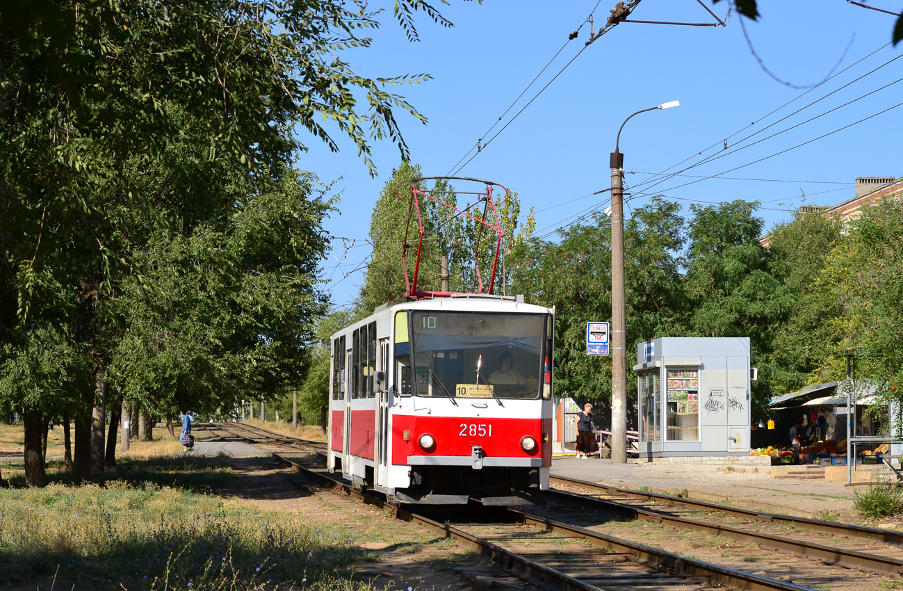 Волгоград, Tatra T6B5SU № 2851