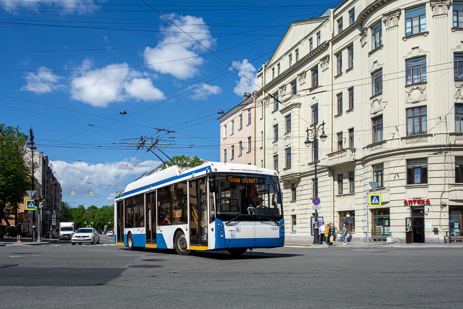 Санкт-Петербург, Тролза-5265.00 «Мегаполис» № 1347