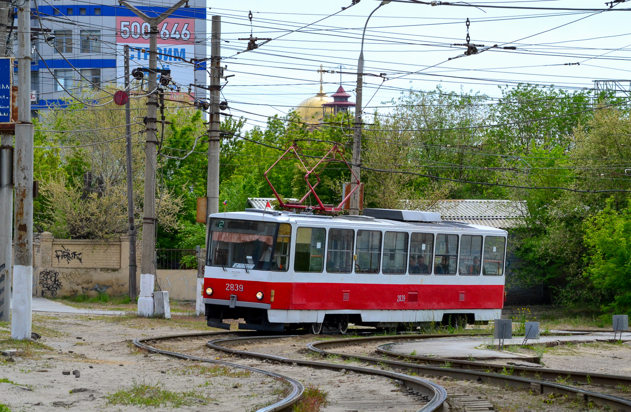 Волгоград, Tatra T6B5SU № 2839