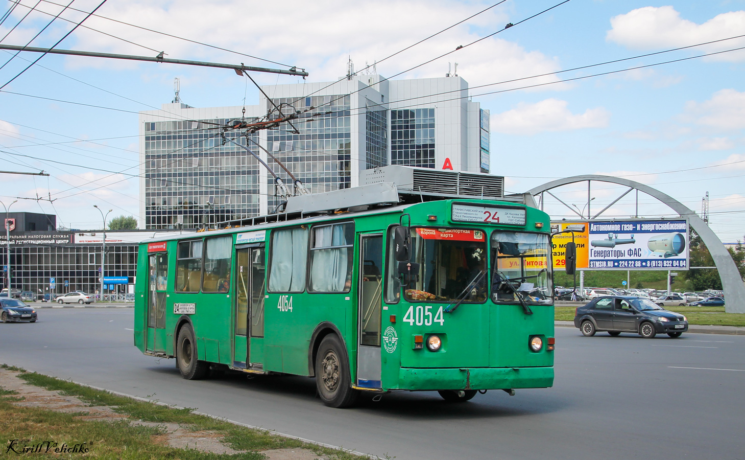 Новосибирск, СТ-682Г № 4054