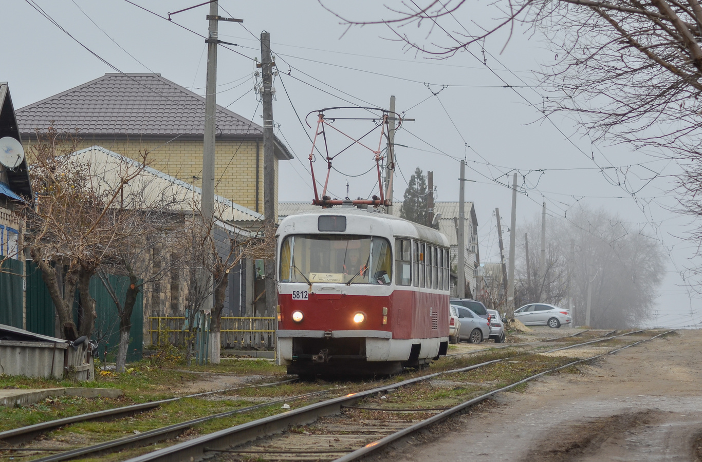 Volgograd, Tatra T3SU # 5812