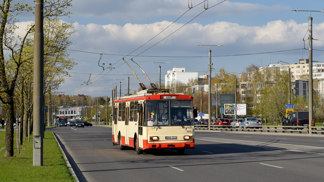 Вильнюс, Škoda 14Tr13/6 № 2622