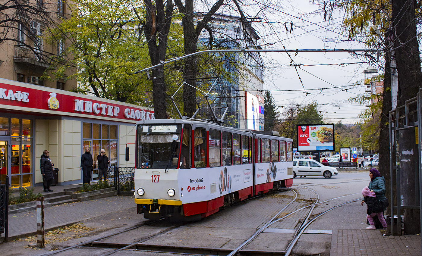 Пятигорск, Tatra KT4SU № 127