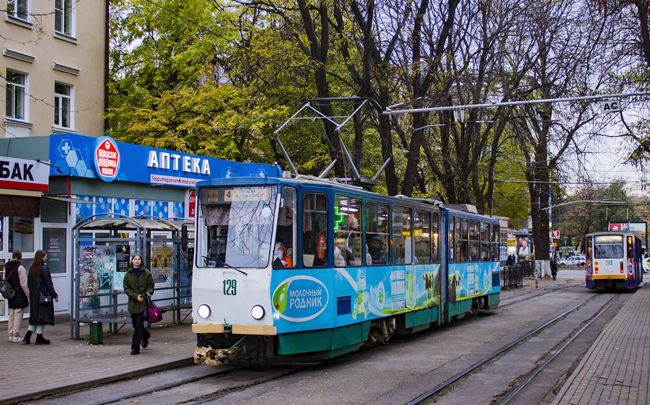Пятигорск, Tatra KT4SU № 129