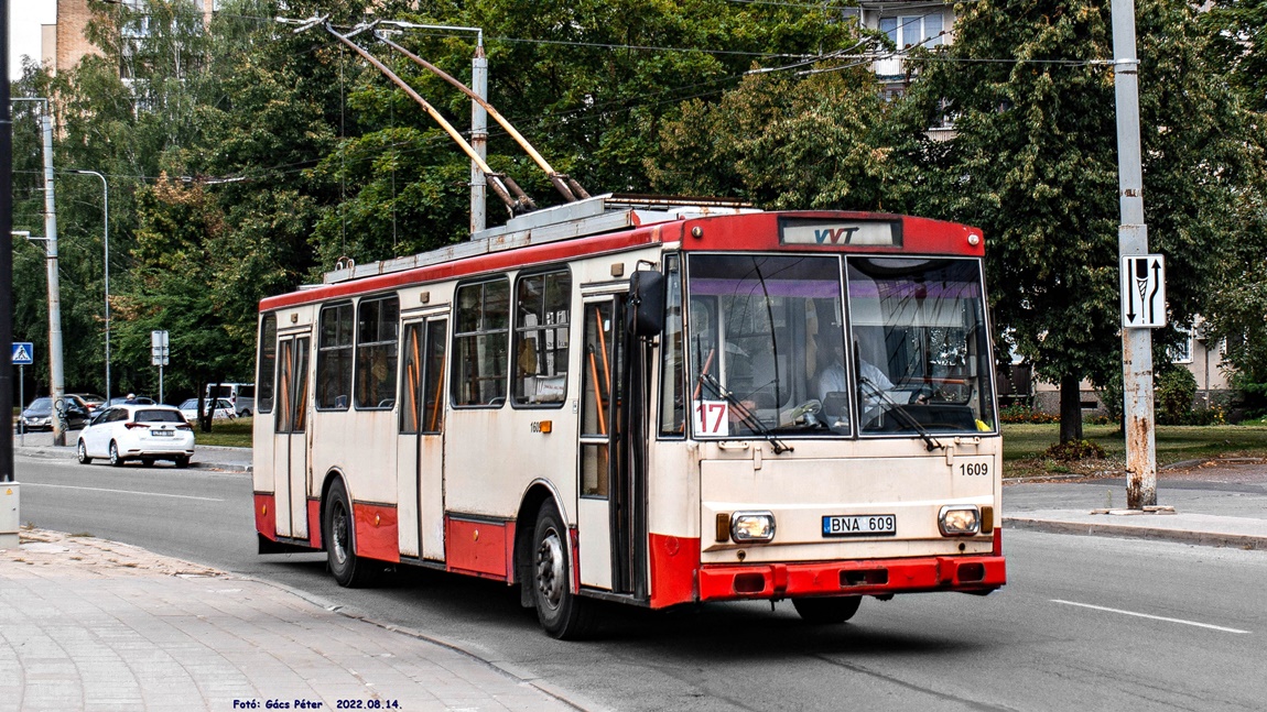 Вільня, Škoda 14Tr13/6 № 1609