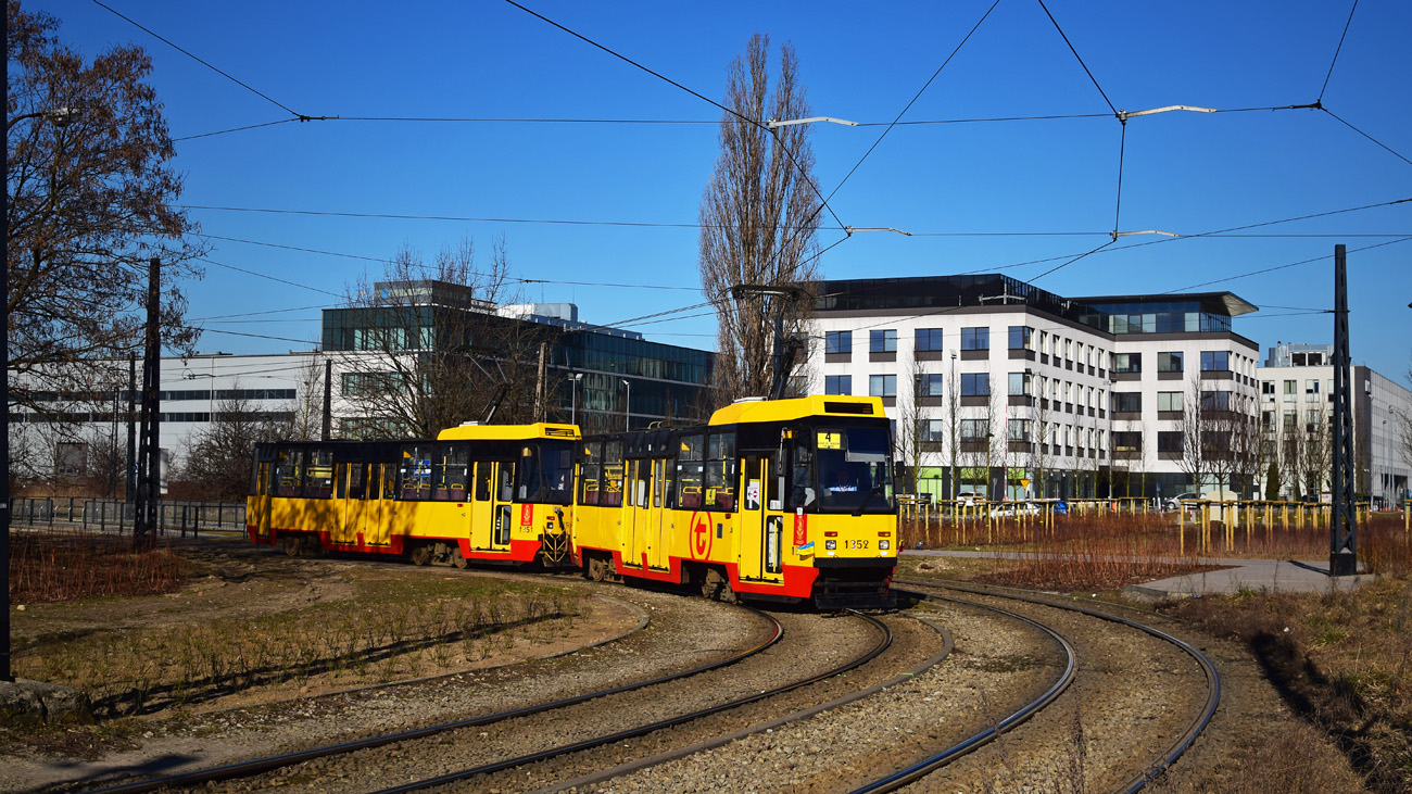 Warsaw, Konstal 105Na № 1352