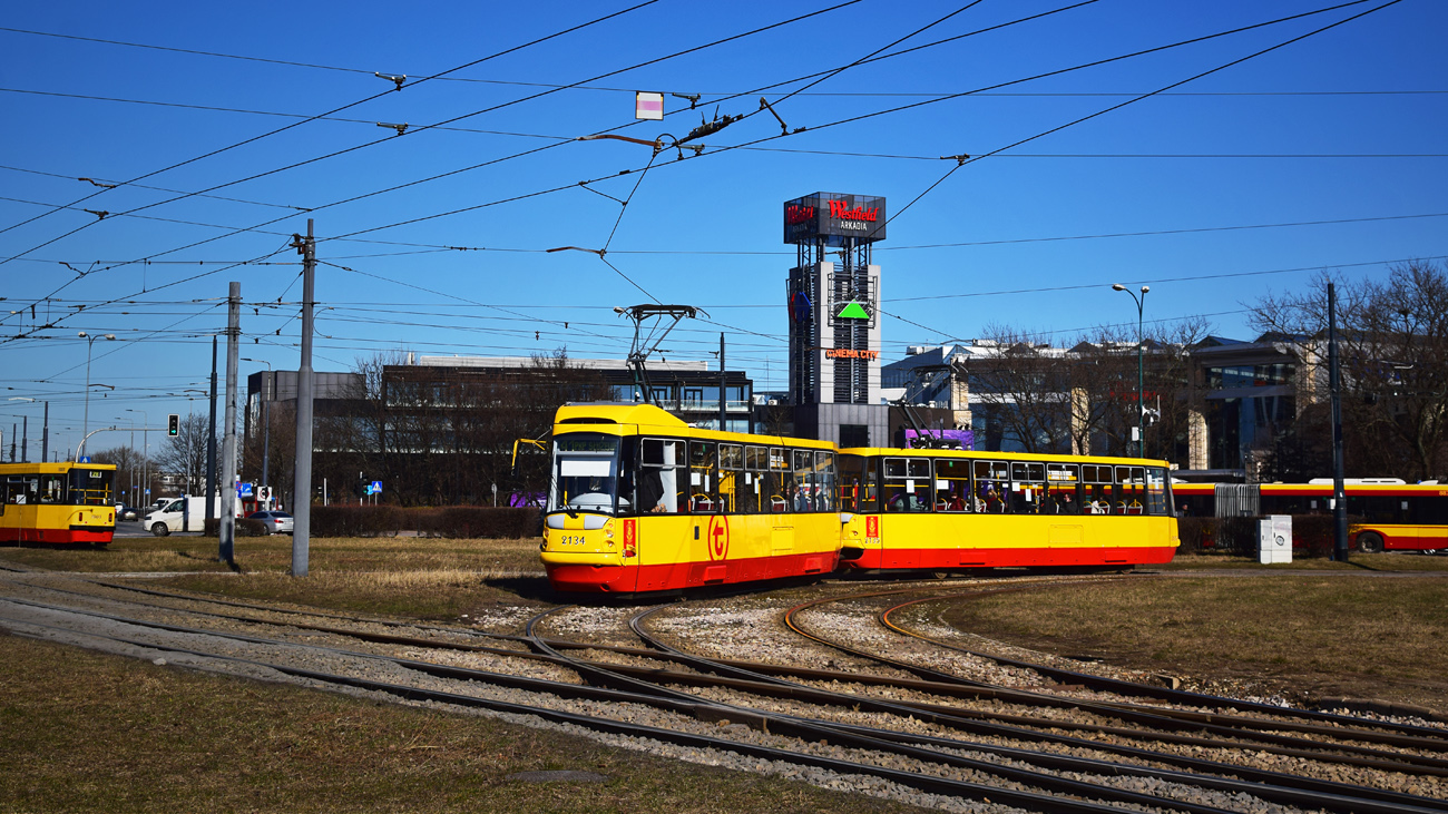 Варшава, Konstal 105N2k/2000 № 2134