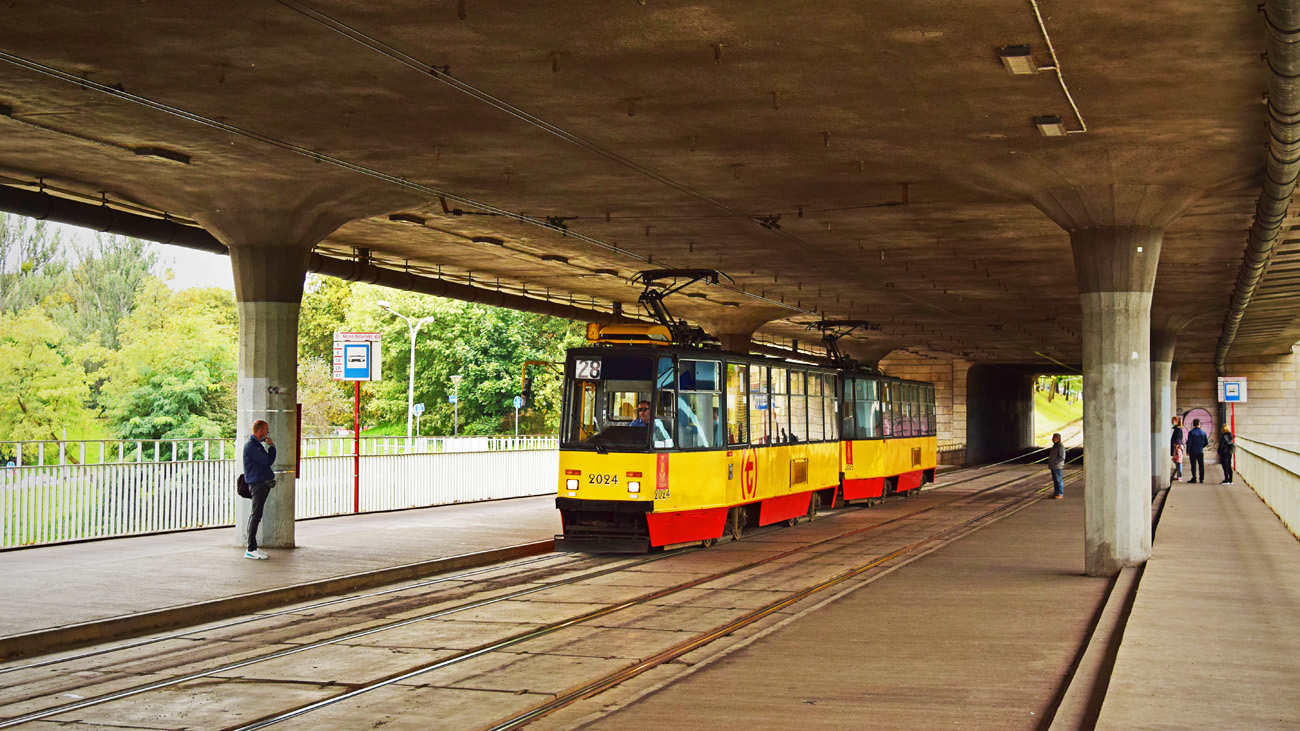 Варшава, Konstal 105N2k № 2024