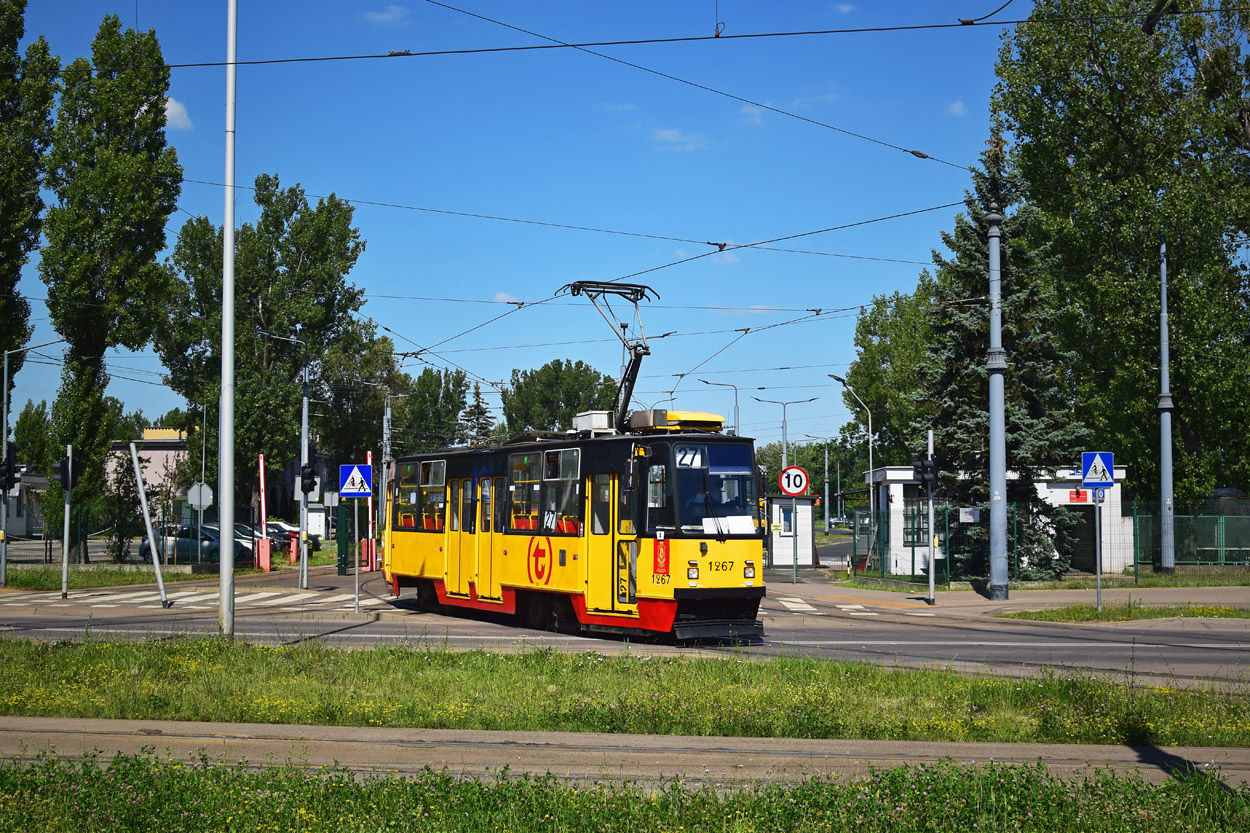 Варшава, Konstal 105Na № 1267