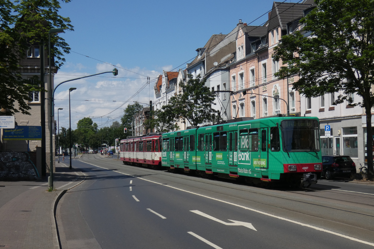 Дюссельдорф, Duewag B80D № 4267