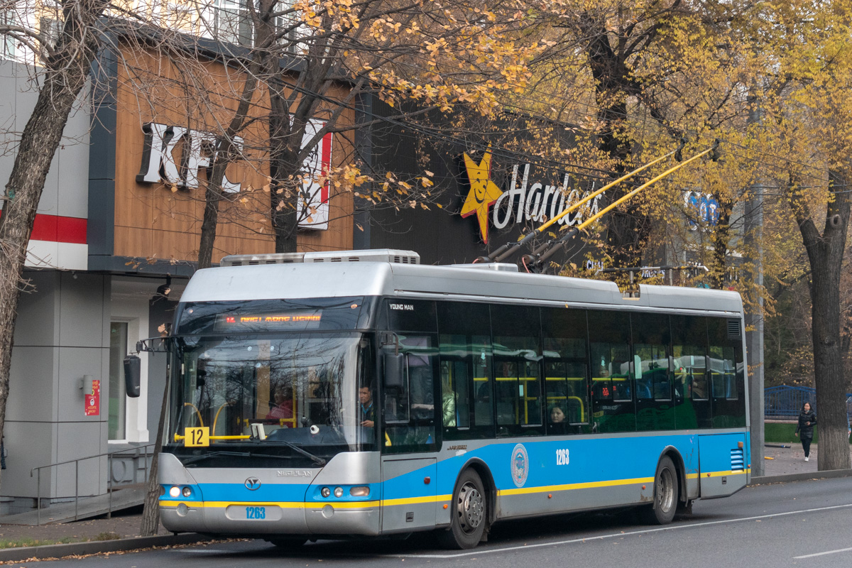 阿拉木圖, YoungMan JNP6120GDZ (Neoplan Kazakhstan) # 1263