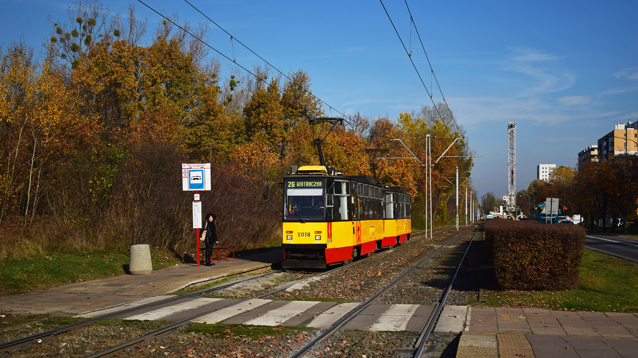 Варшава, Konstal 105Ni № 2018
