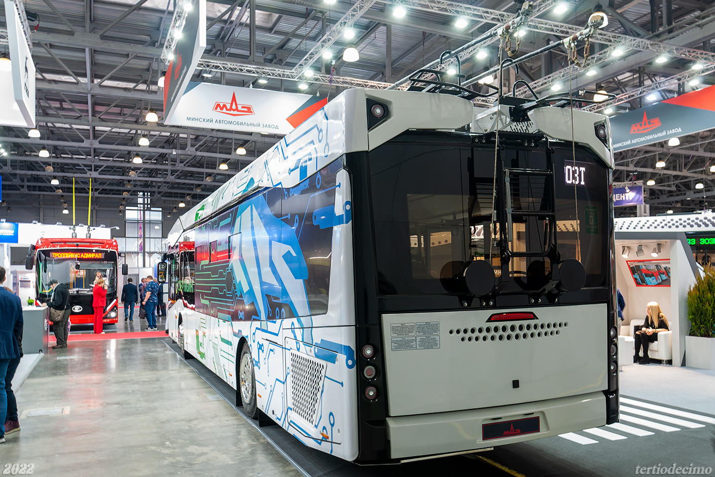 Минск, МАЗ-303Т20 № 1; Москва — BW Expo 2022