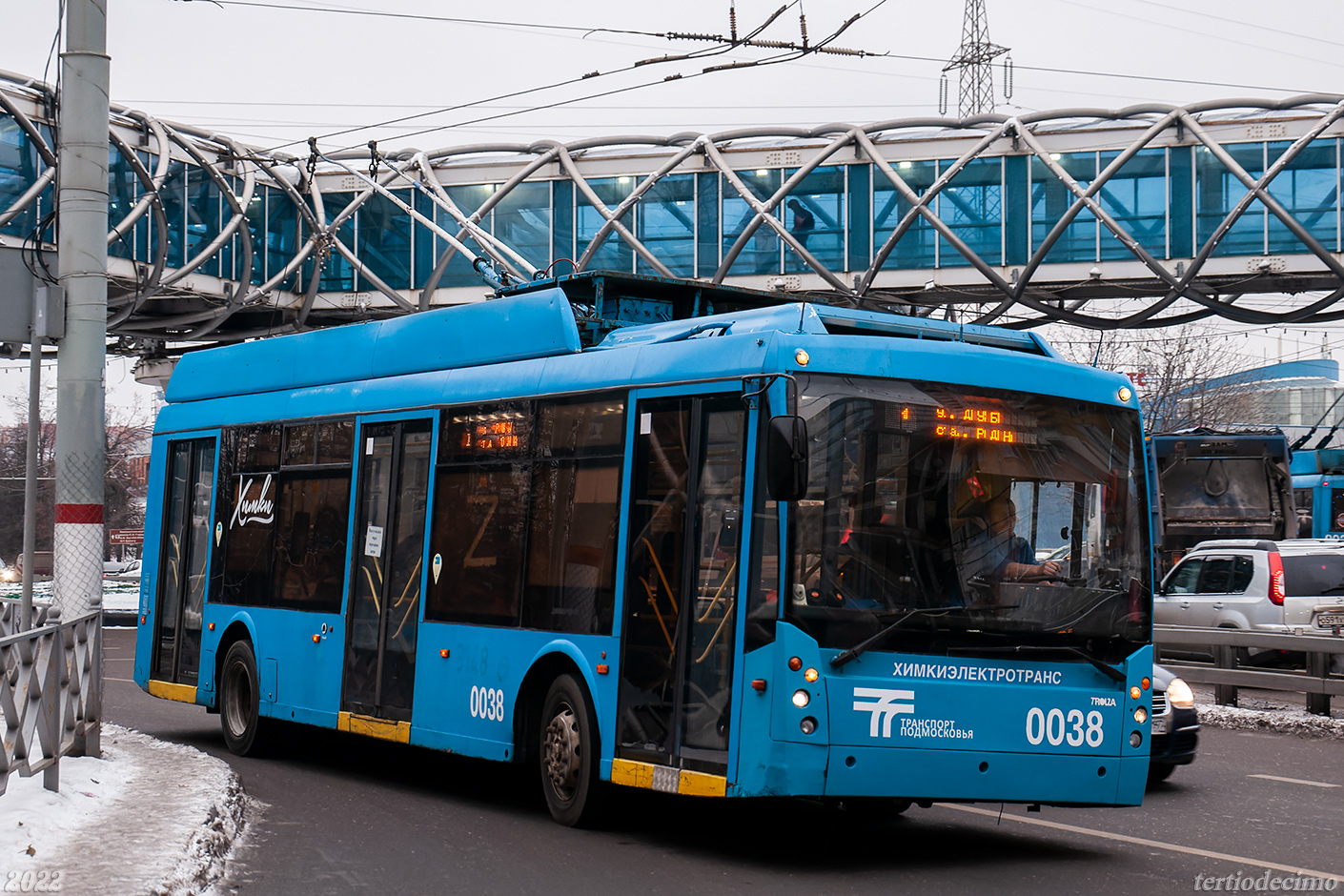 Химки, Тролза-5265.00 «Мегаполис» № 0038