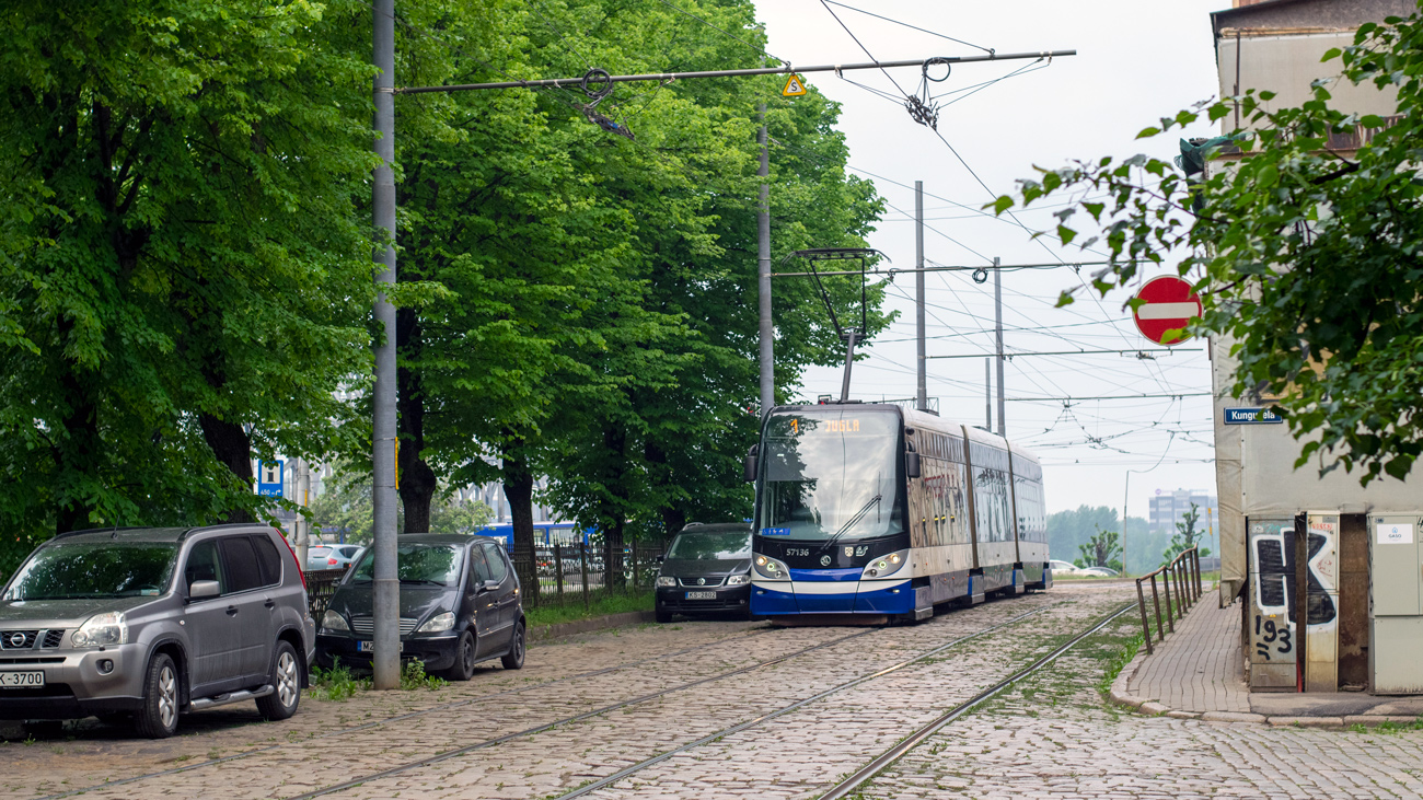 Рига, Škoda 15T ForCity Alfa Riga № 57136