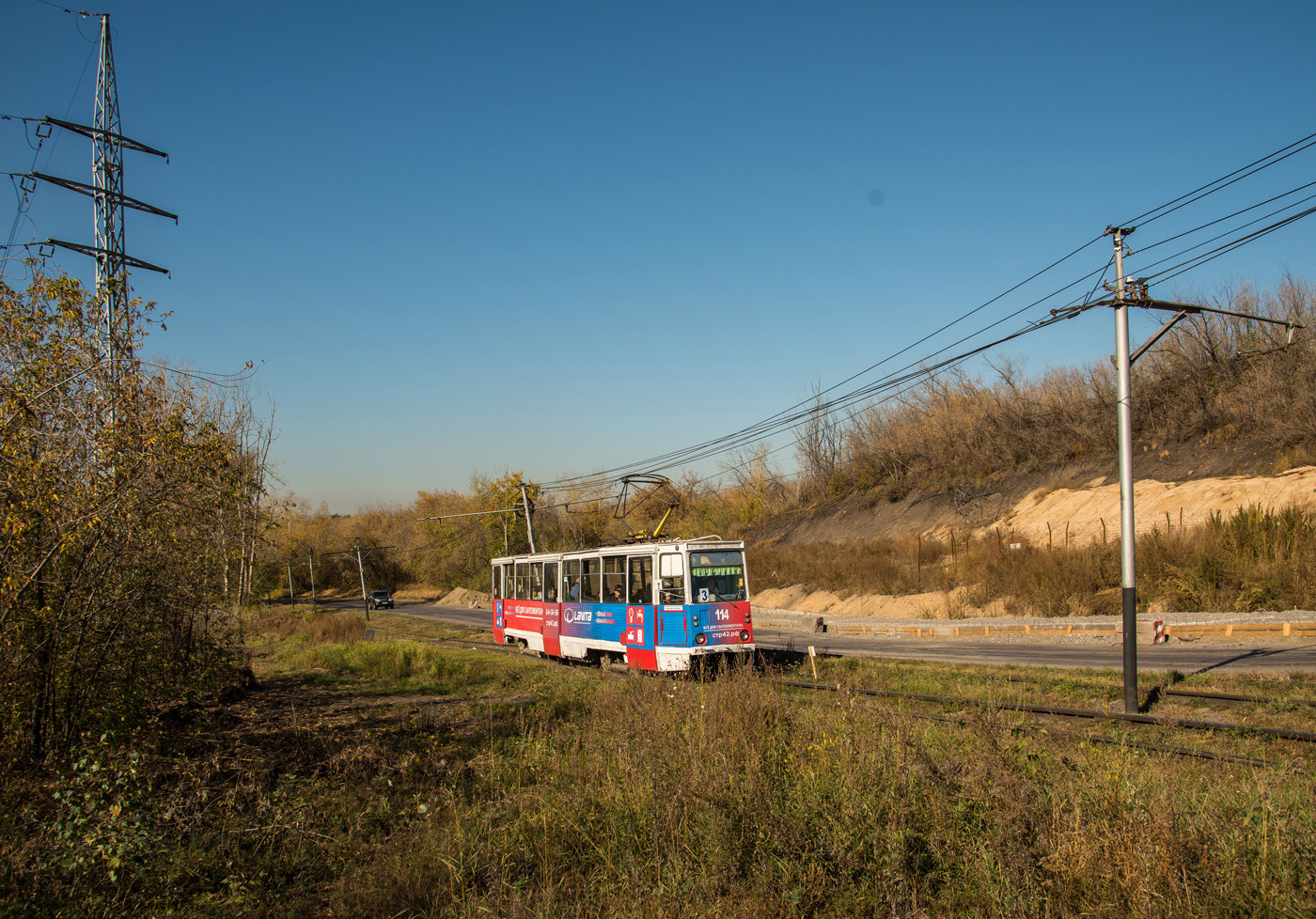Прокопьевск, 71-605 (КТМ-5М3) № 114