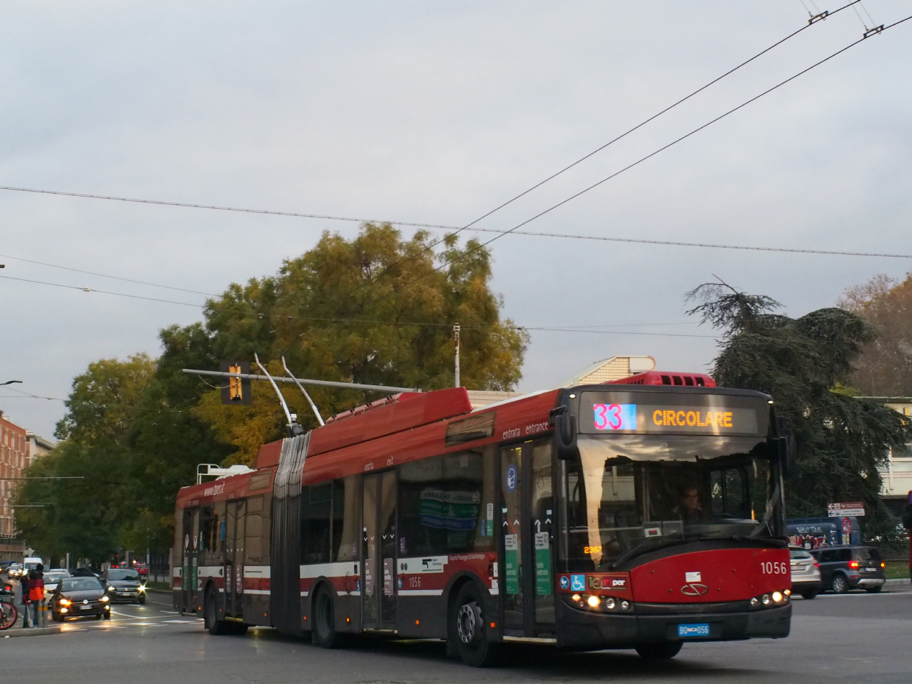 Болонья, Solaris Trollino III 18 AC № 1056